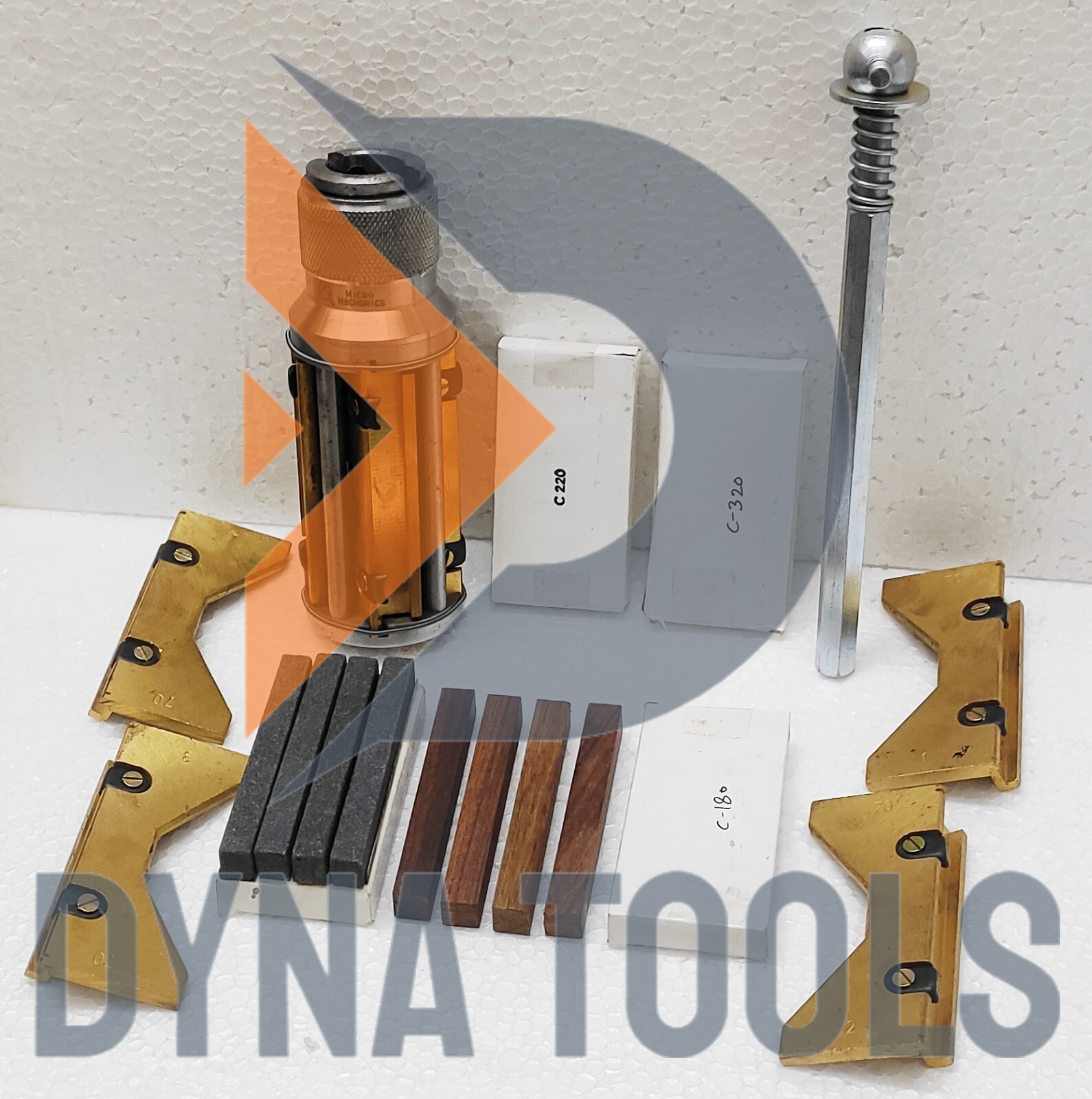 CYLINDER ENGINE HONE KIT + 4x SET STONES + 1 SET CURED WOODEN BLOCKS – ALL SIZES