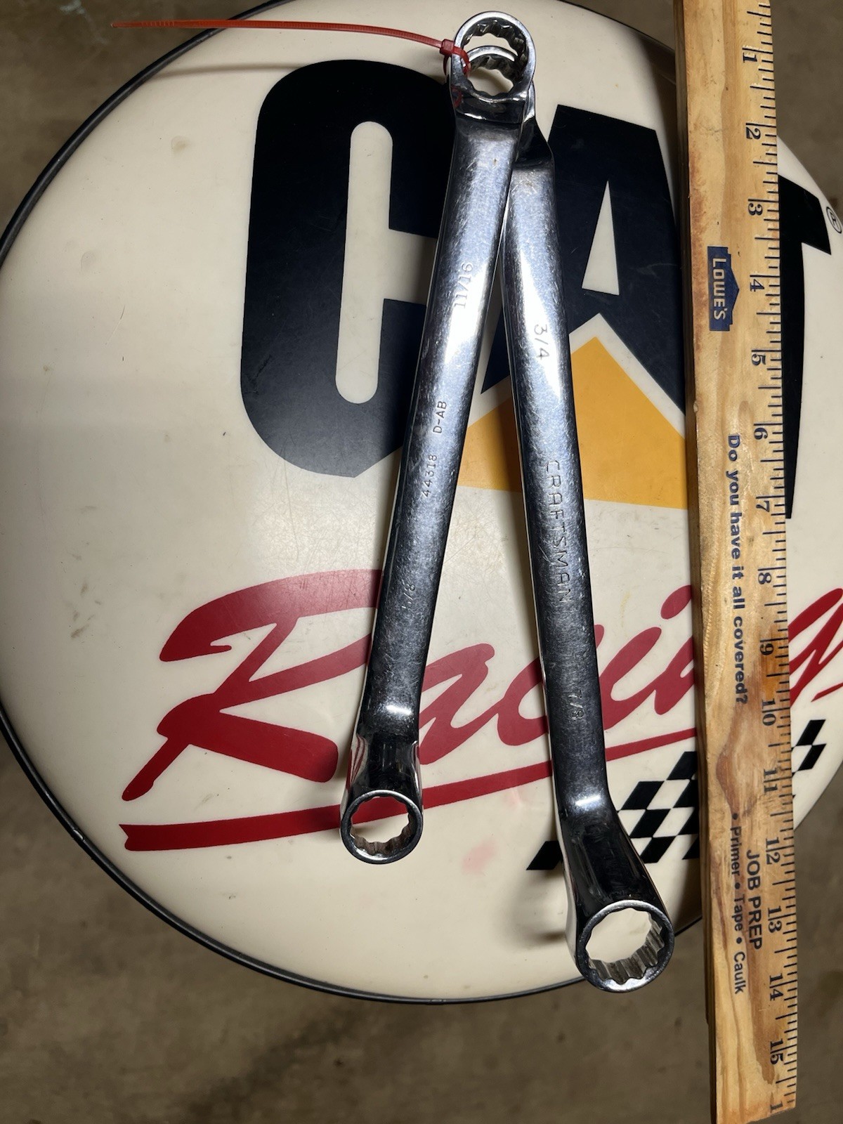 Craftsman 44318 D-AC 11/16″ x 5/8″ & 44319 D-AC 7/8″ x 3/4″ Offset Wrenches