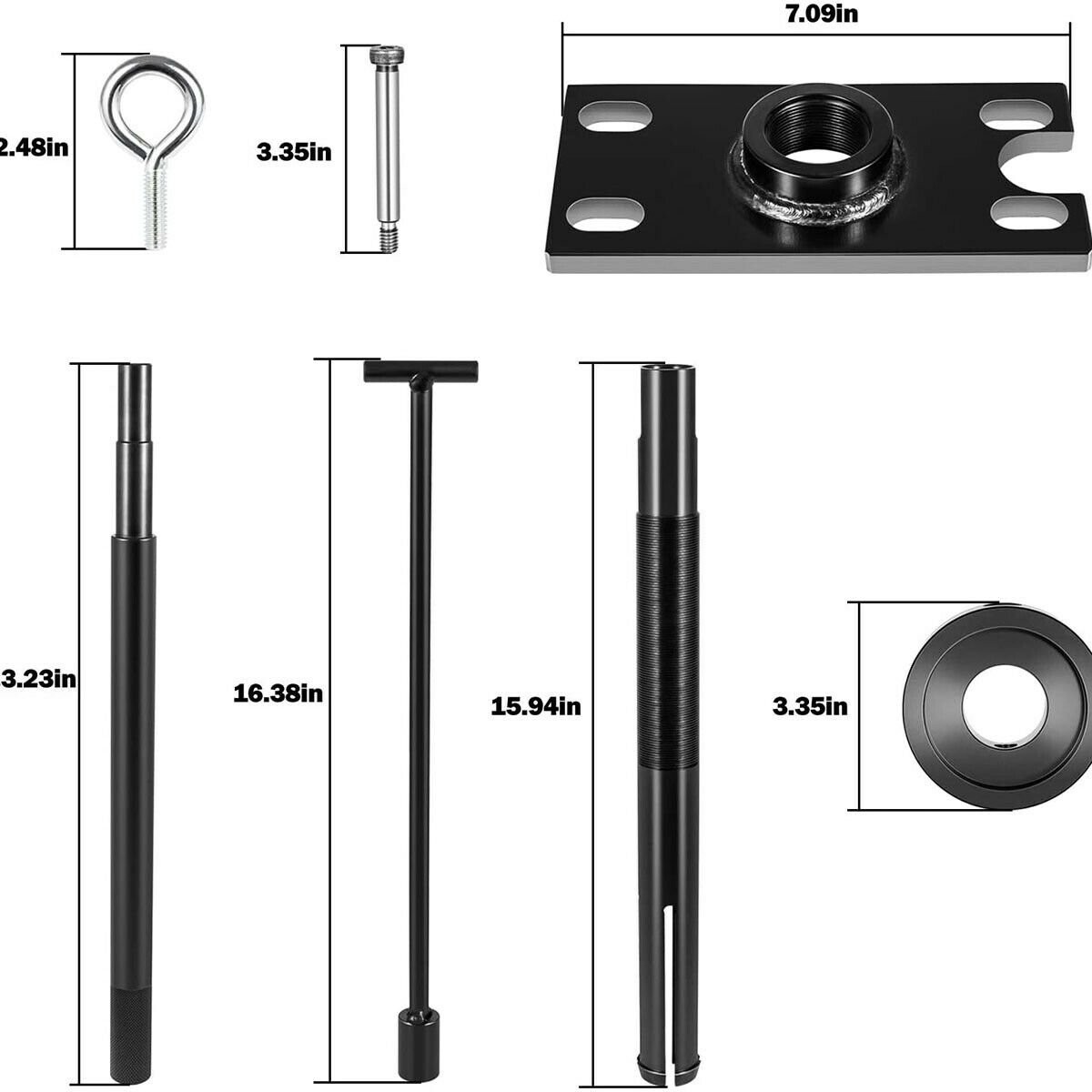 Gimbal Bearing Puller Alignment Tool & Hinge Pin Tool For Mercruiser Alpha Bravo