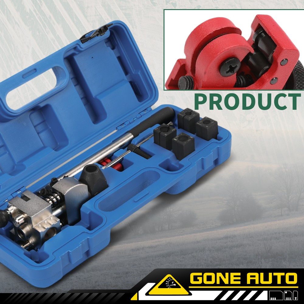 45 Degree Flare Tubing Tool Set Brake Pipe Flaring Tool Kit with Storage Case