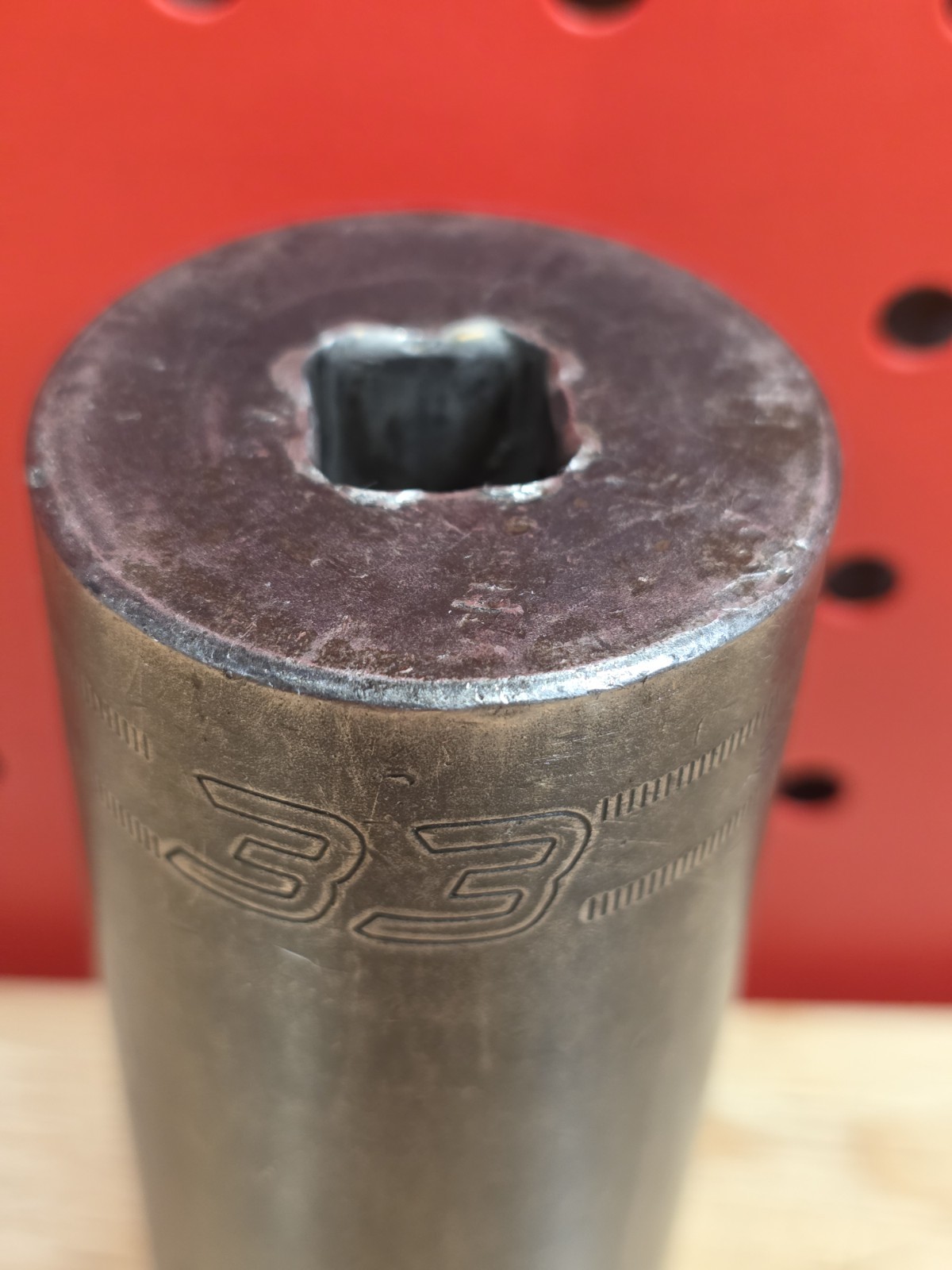 Snap-on Tools SIMM330 33mm 1/2″ Drive 6-Point DEEP Impact Socket USA