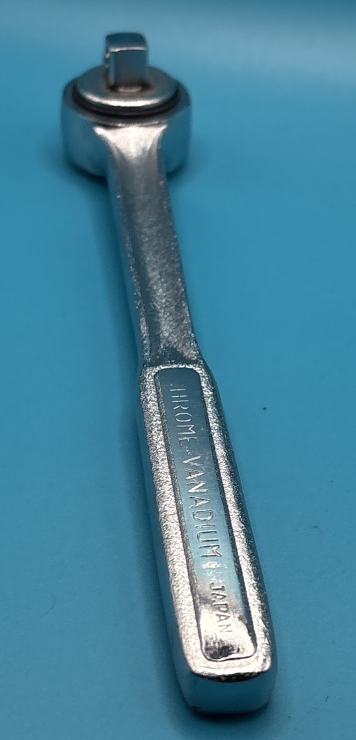 Truecraft Tools 3/8” Drive Ratchet 30130 Made In Japan Chrome Vanadium