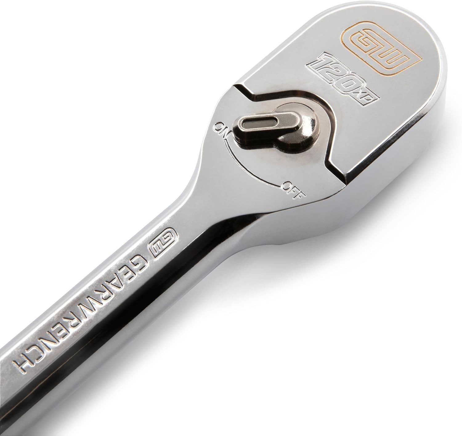 1/2″ Drive 120XP Full Polish Chrome Teardrop Ratchet | 81304XP