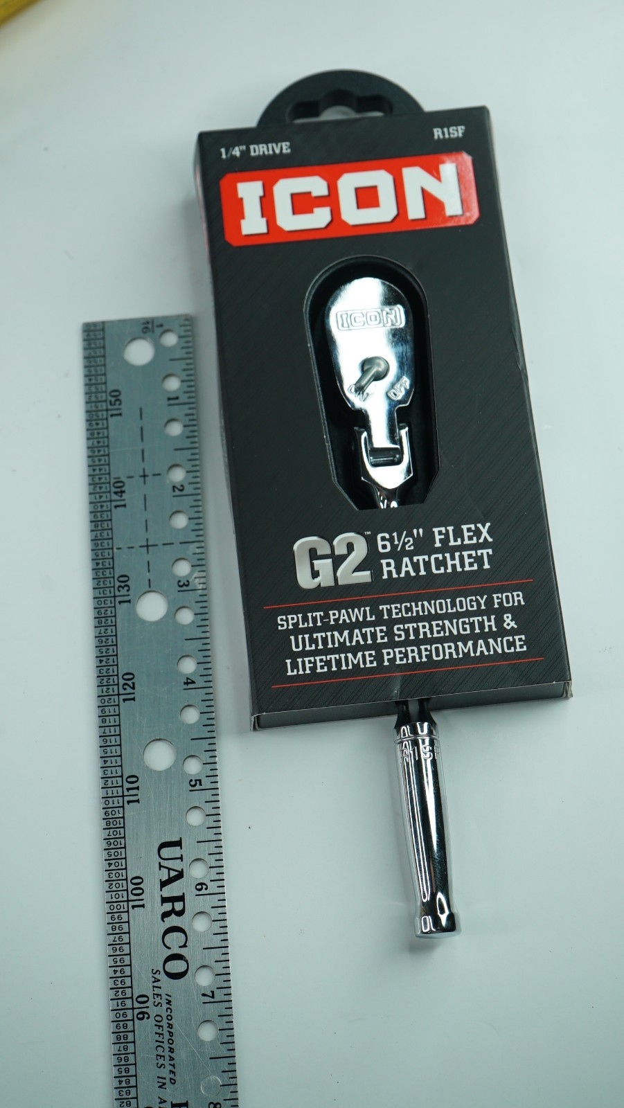 ICON G2 1/4″ Drive 6 1/2″ Flex FLEX Ratchet R1SF NEW FREE SHIPPING📦