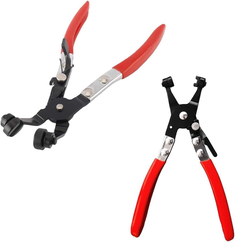 45° Angle Flat Belt Hose Clamp Plier and Wide & Flat band Hose Clamp Plier fo…