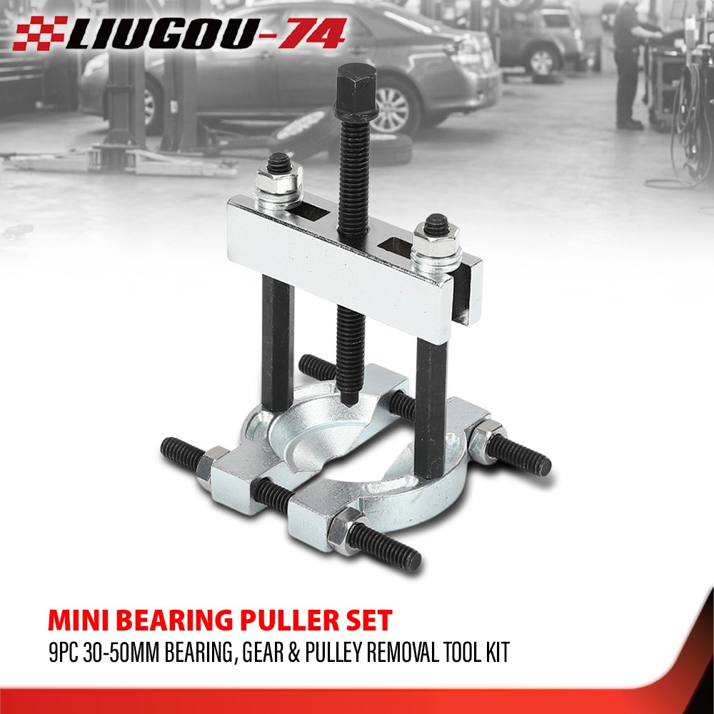 Bearing Puller Separator Set 30-50mm Pull Out Jaw Gear Pulley Removal Tool 9PCS