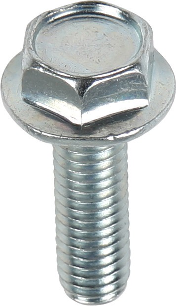 Bolt Mc Hardware MS616-STL 10mm Hex Flange Bolts – M6 x 1.0 x 16