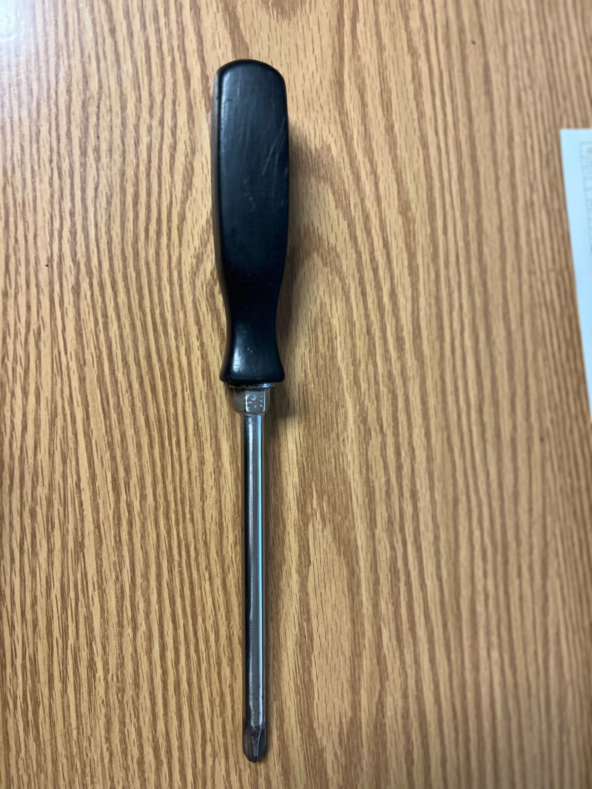 SNAP ON SSDP64 NO4PT PHILLIPS SCREWDRIVER WITH HARD BLACK HANDLE – LOC#86