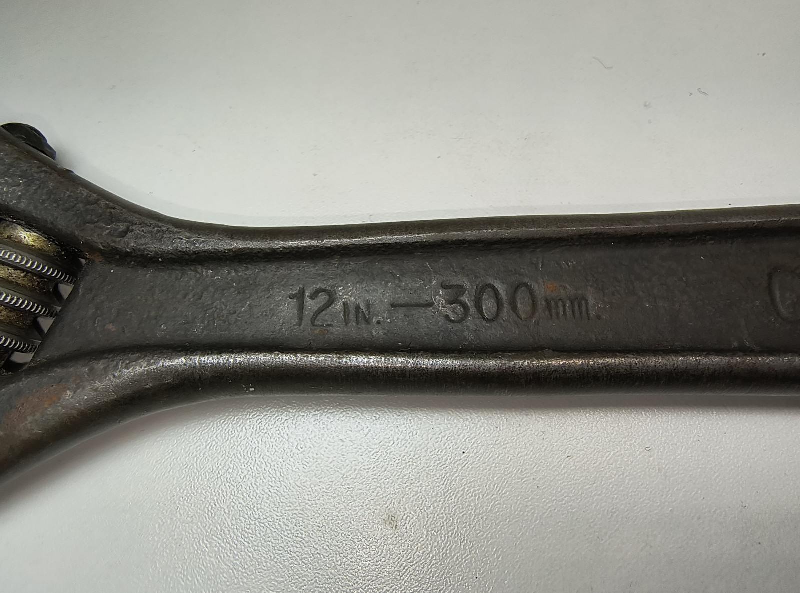 Vintage Crescent Tool Co 12” 300mm Adjustable Wrench Industrial Finish EXCELLENT