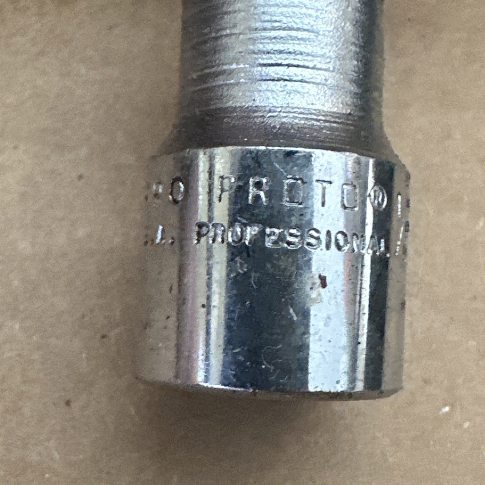 Proto Professional 1/4″ Hex Bit 3/8″ Drive Socket 4990 1/4 Inch Made In USA
