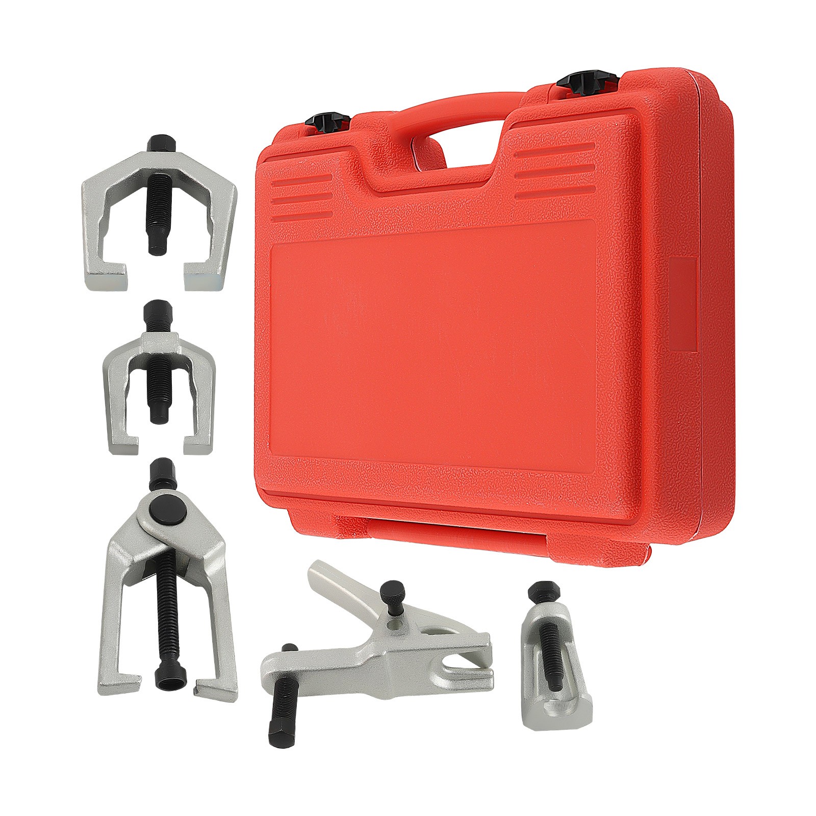 5 Piece Front End Service Tool Tie Rod Puller Pitman Arm Screw/Press-Out Remover