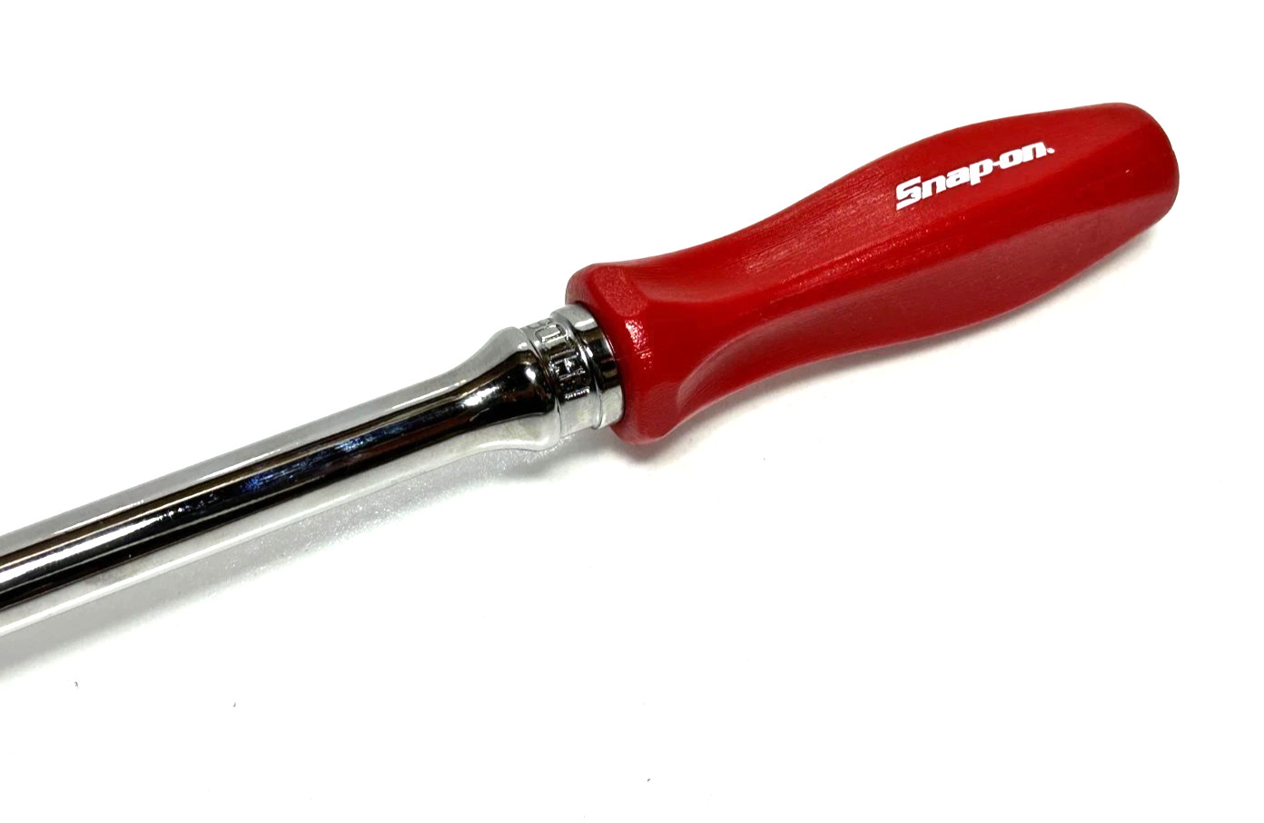 New Snap-on™ 3/8″ drive 12″ long Red Hard Handled Ratchet FHLD80 Dual 80 Tech