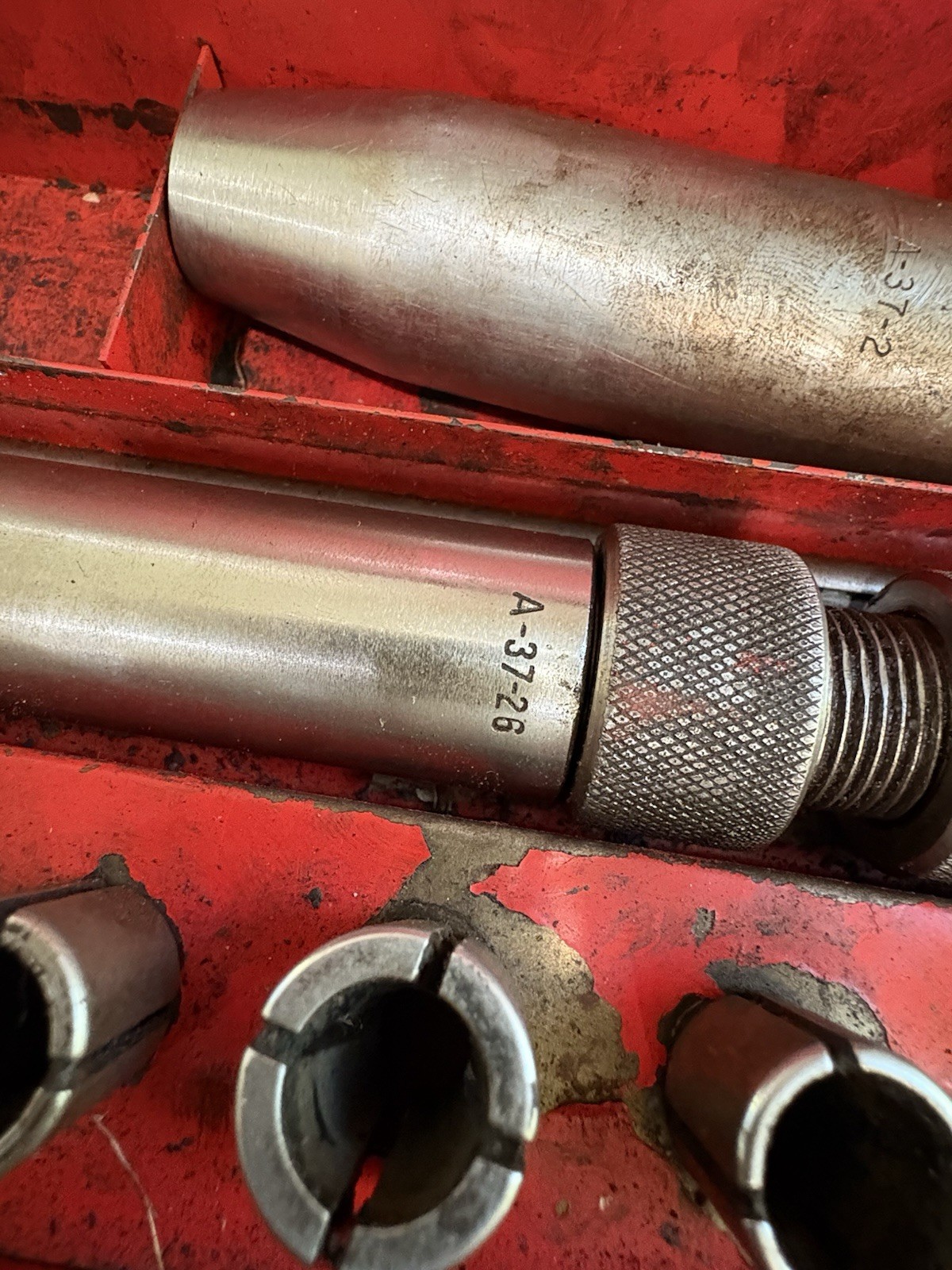 Snap On Tools USA Clutch Alignment Set A37-26 in Metal Case.See details
