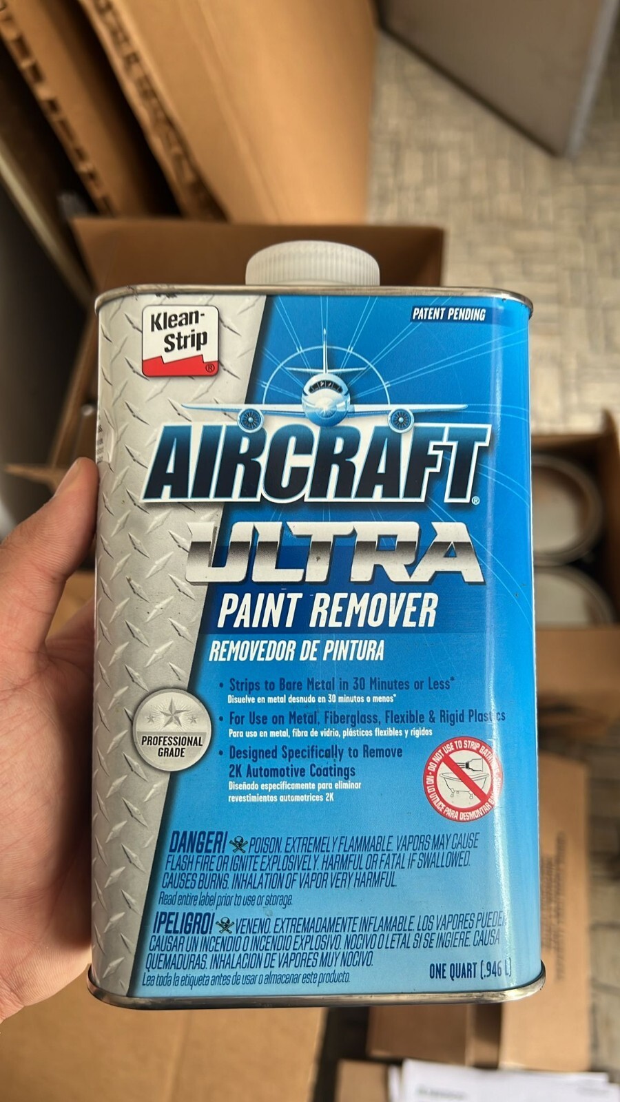 Ultra Paint Remover Stripper Model Number #QAR4000