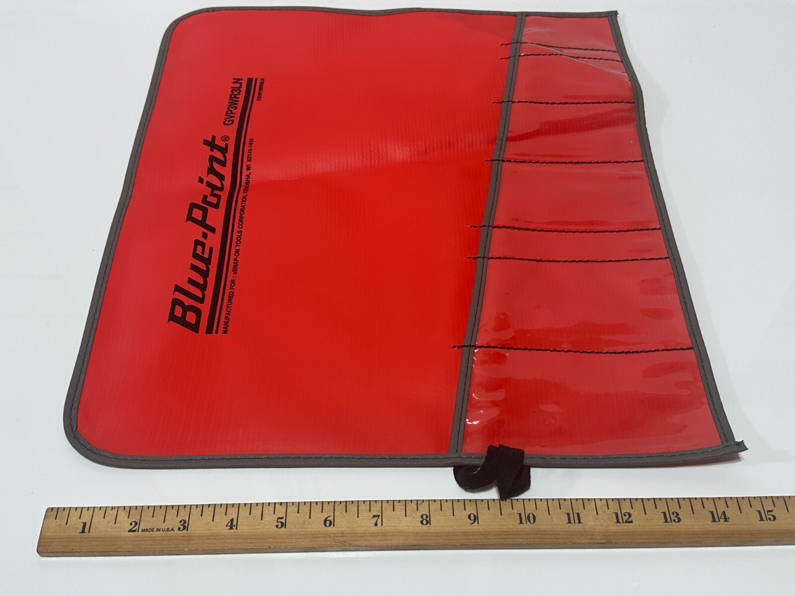 NEW Blue-Point Tools USA GVP3WR3LN RED Kit Bag Pouch – Empty No Tools