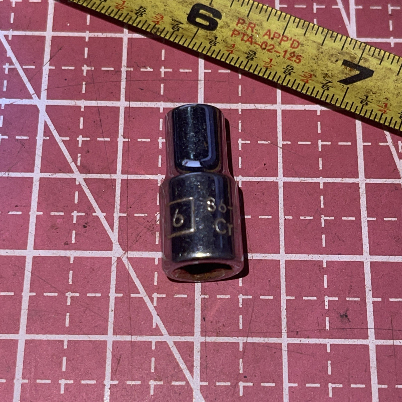 Stanley Tools 86-103 6 MM Metric 1/4 In Drive 6 Point Socket 86103 6MM 1/4”