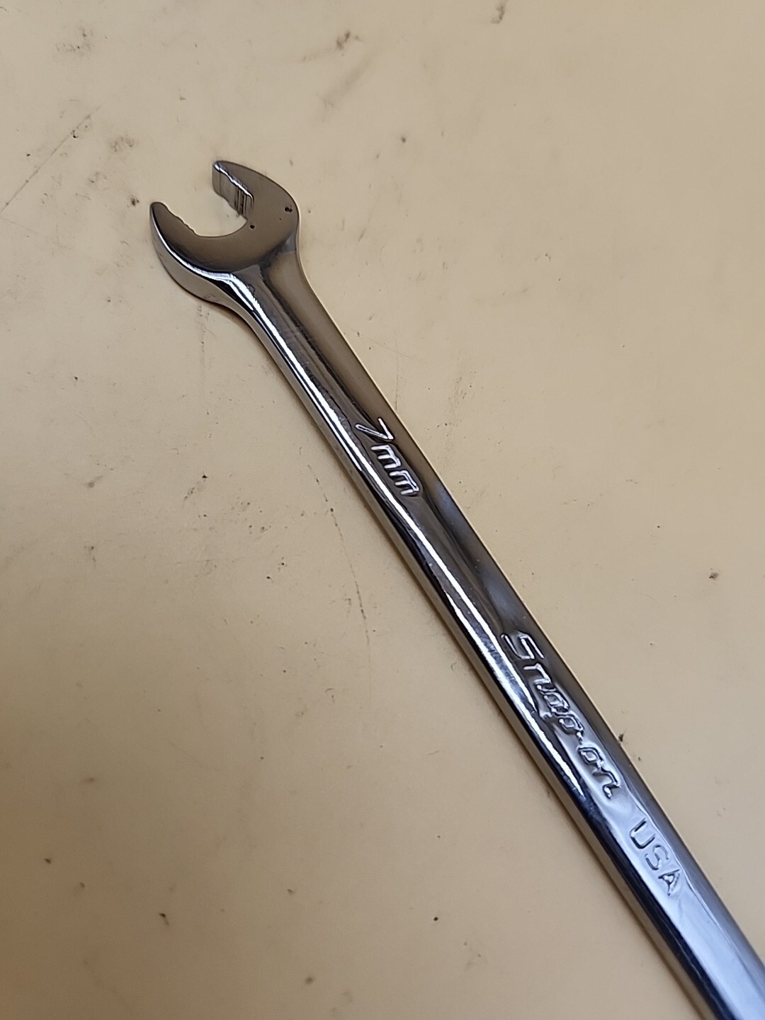 Snap-On Tools SOEXM7 metric flank drive plus combination 12pt wrench 7mm USA
