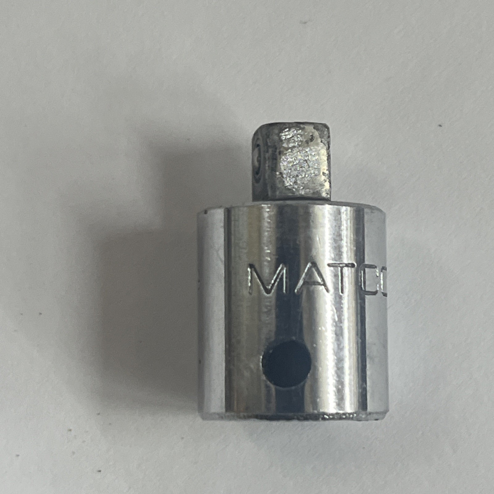 Matco Tools 3/8″ drive to 1/4″ drive chrome adapter #BA-128 BUY IT NOW FREE SHIP
