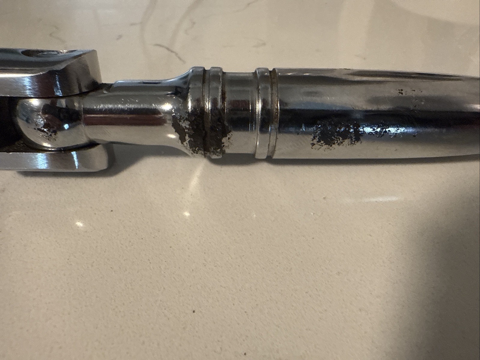 SNAP ON WAM-18FL 18mm Double Joint Flex Ratchet 18-Inches Long USA