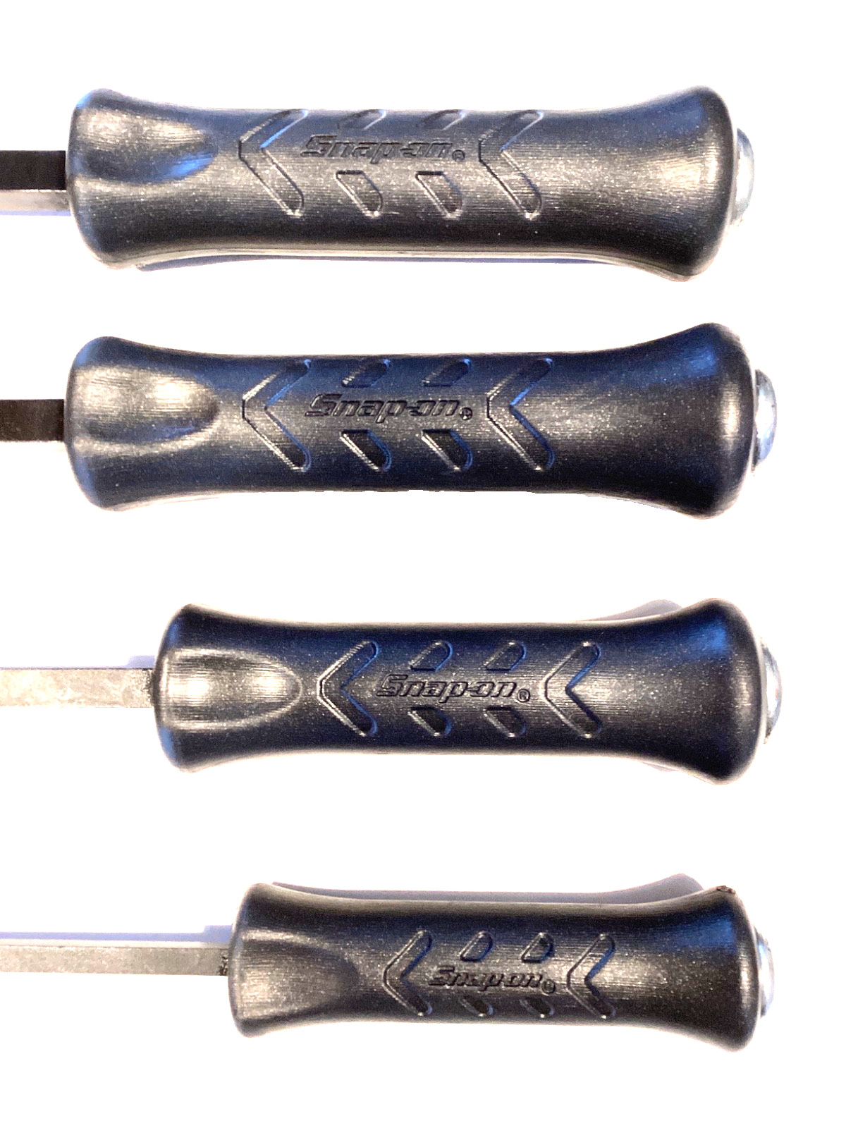 Snap on USA SPBS704A 4 Piece Dark Titanium Hard Handle STRIKING Pry Bar Set MINT