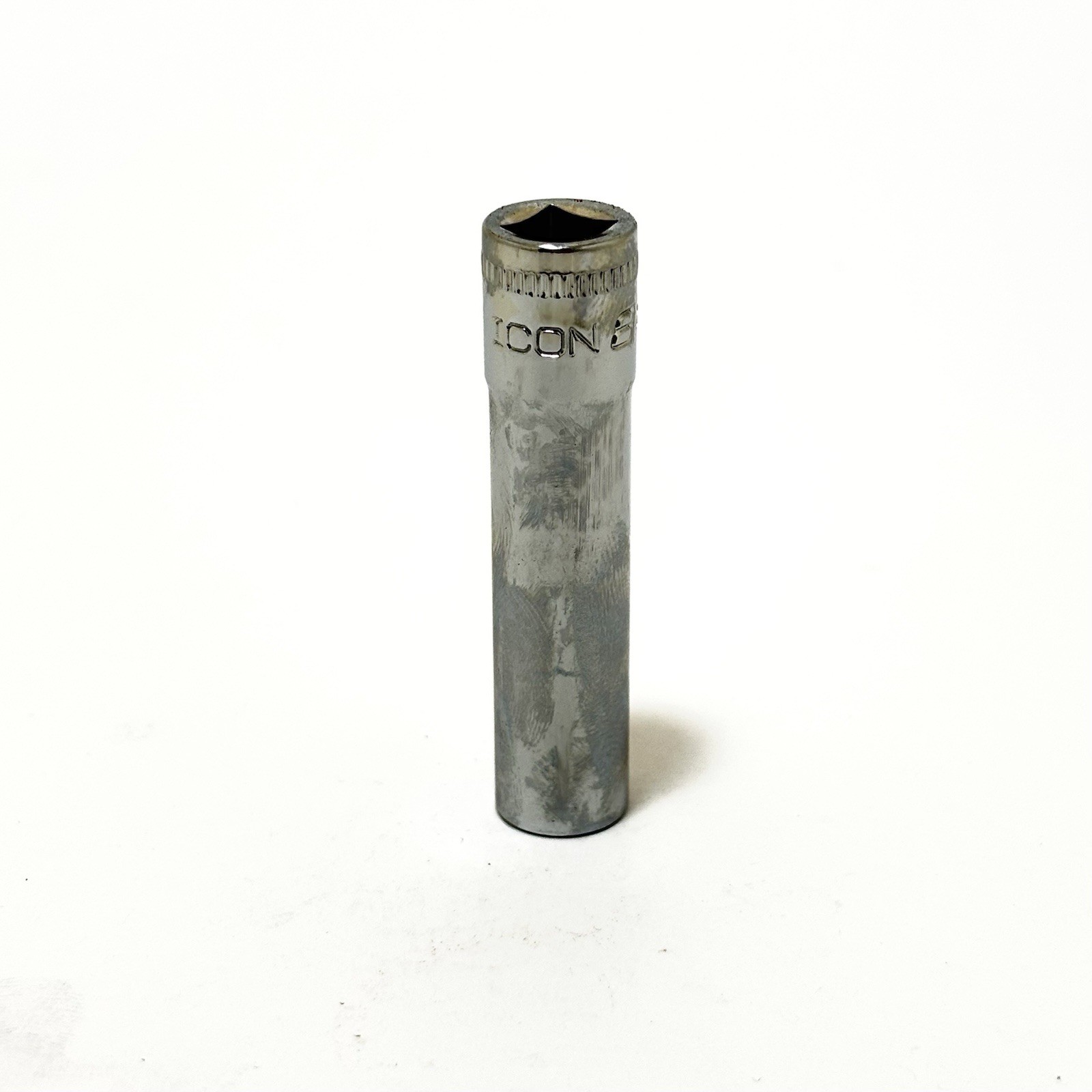 NEW ICON 1/4 INCH DRIVE METRIC DEEP SOCKET 6 PT SOLD INDIVIDUALLY PICK SIZE