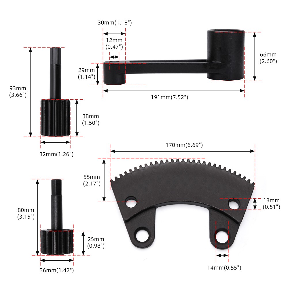 Torque Multiplier Leverage Tool Kit 00749 000133 For VW Bug/Volkswagen Beetle