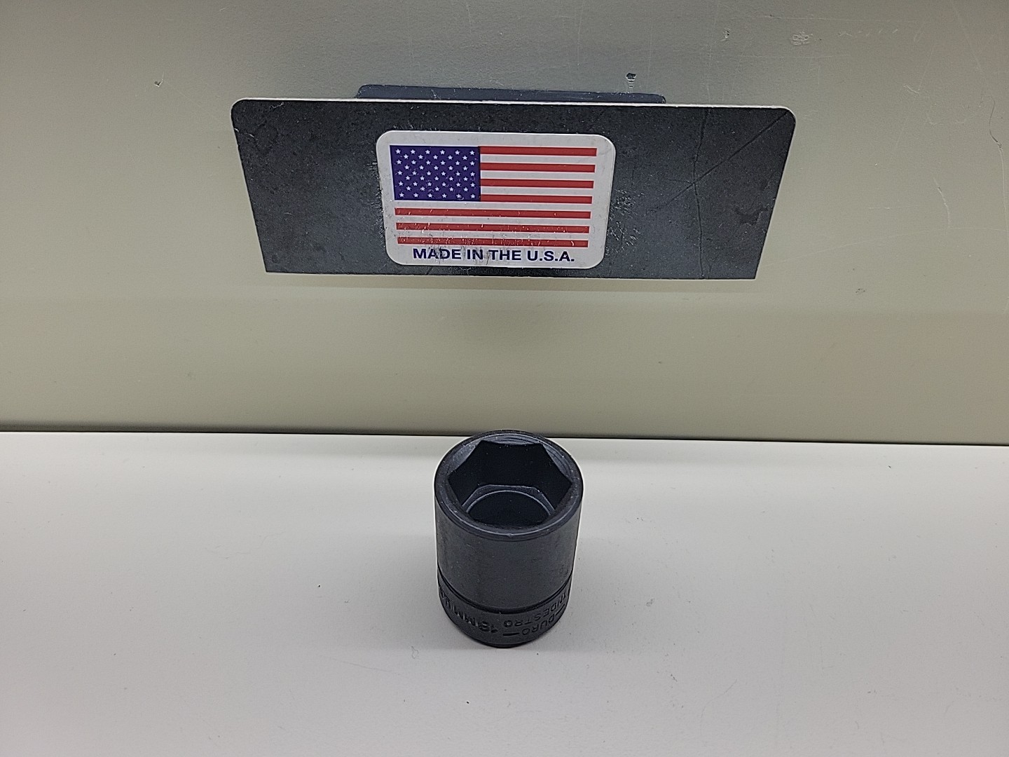 Duro Indestro 18mm IMPACT Socket 3/8 Drive 6 point 45018 New Old Stock USA