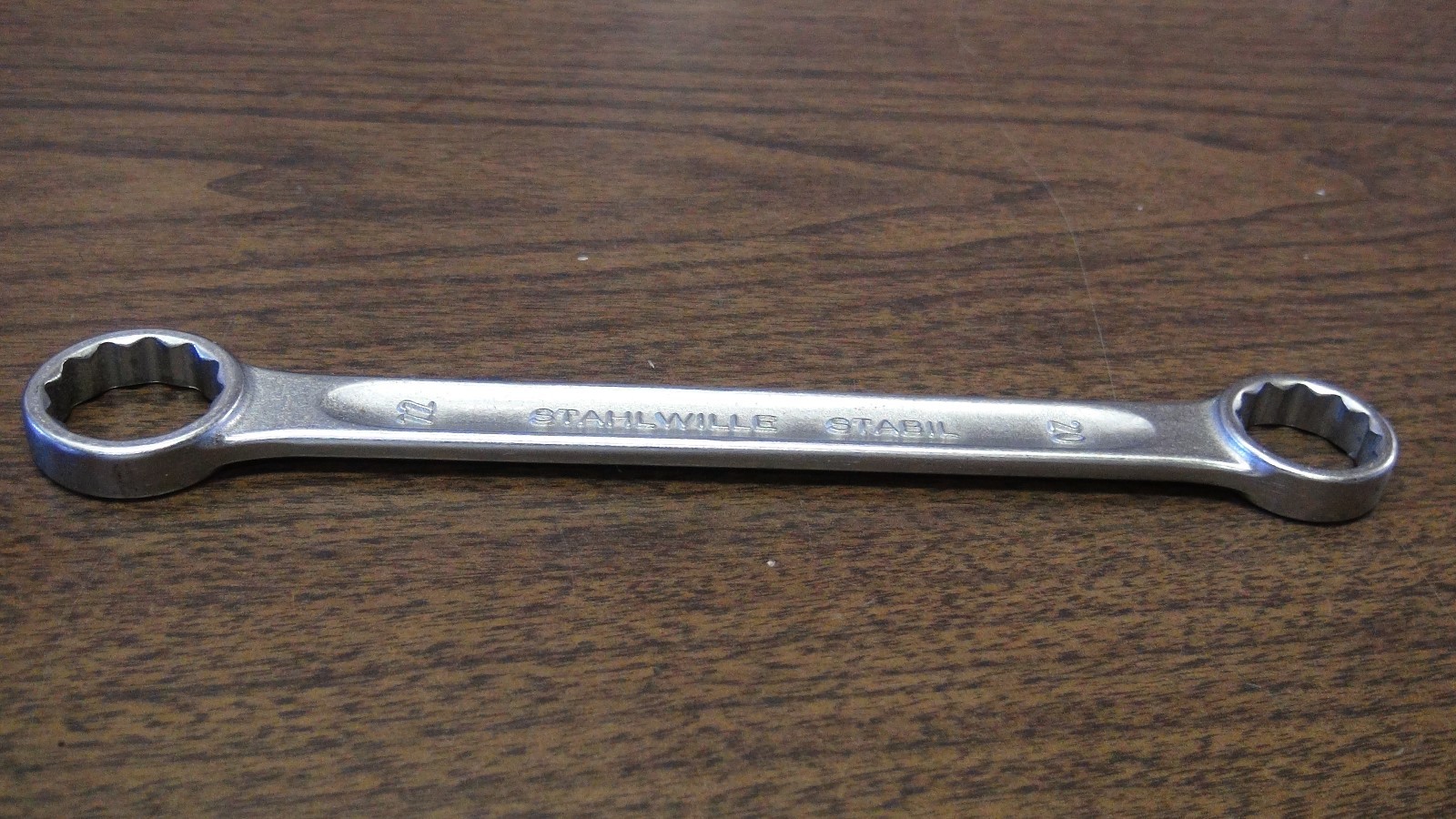 STAHLWILLE STYLE 21 20 MM x 22 MM DOUBLE ENDED RING BOX SPANNER WRENCH 41052022