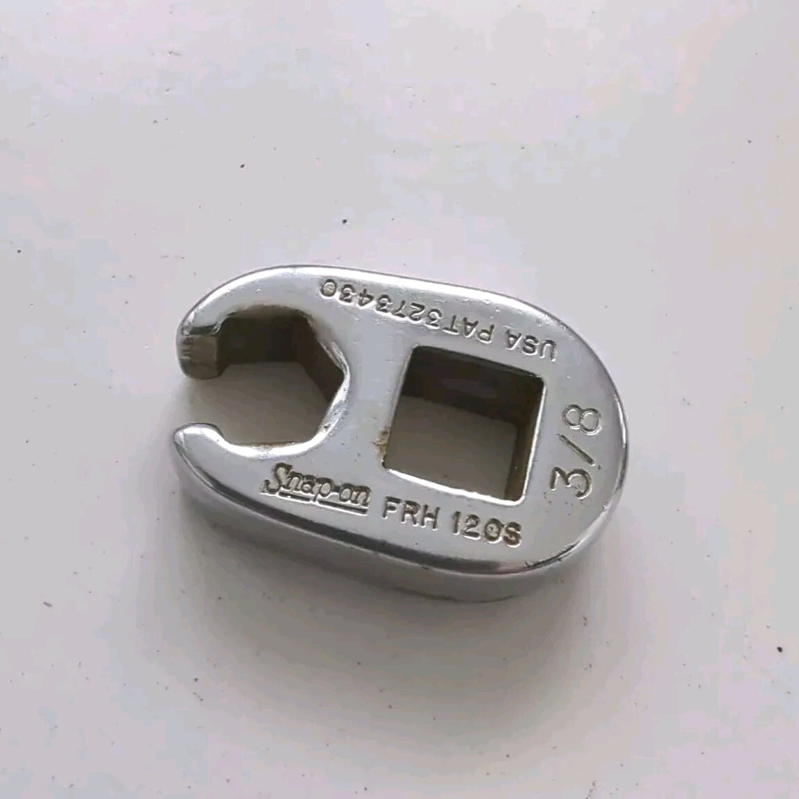 Snap-On Tools USA FRH120S 3/8″ SAE Flare Nut Crowfoot Wrench – 3/8″ Drive – 6 PT