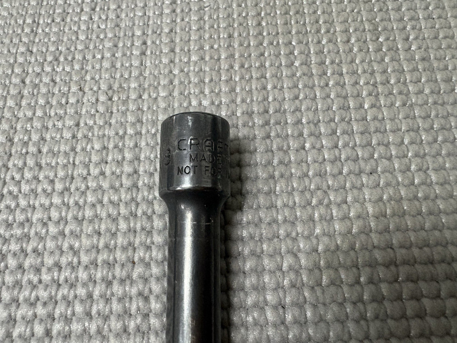 Rare Sears Craftsman 3/8” Drive Industrial Finish Extension Bar 3” 44206 USA