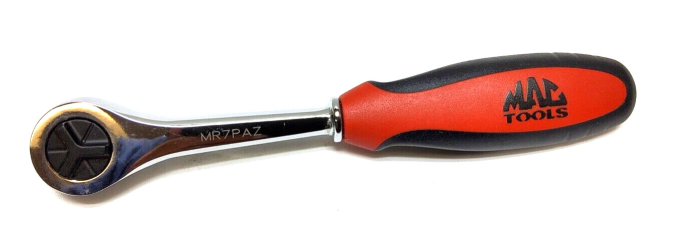 NOS NEW Mac Tools Fixed Head Gearless Zero Click Ratchet 1/4″ MR7PAZ