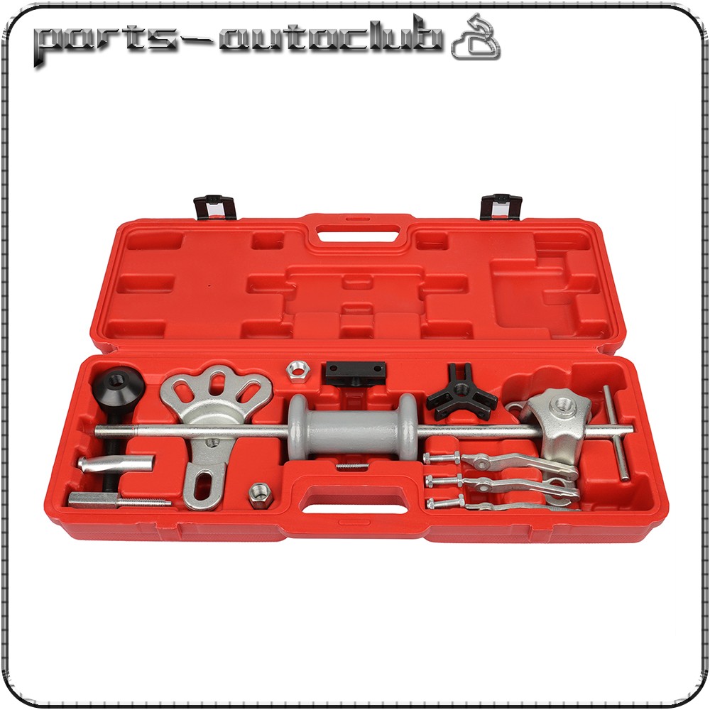 USA Slide Hammer Dent Puller Tool Kit Wrench Adapter Axle Bearing Hub Auto Set