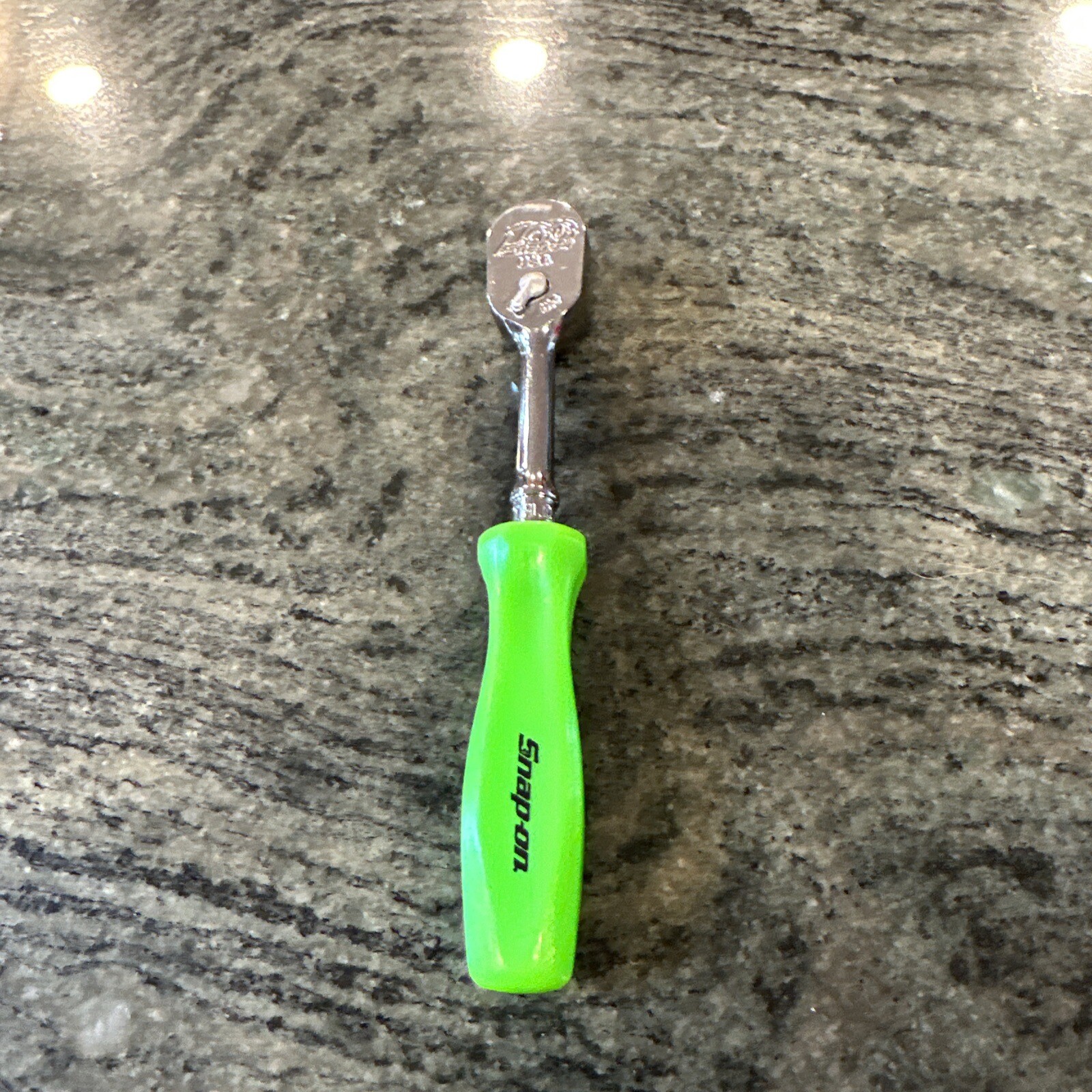 Snap-On thld72ce 1/4″ Drive dual 80 hard grip ratchet green 100 year new