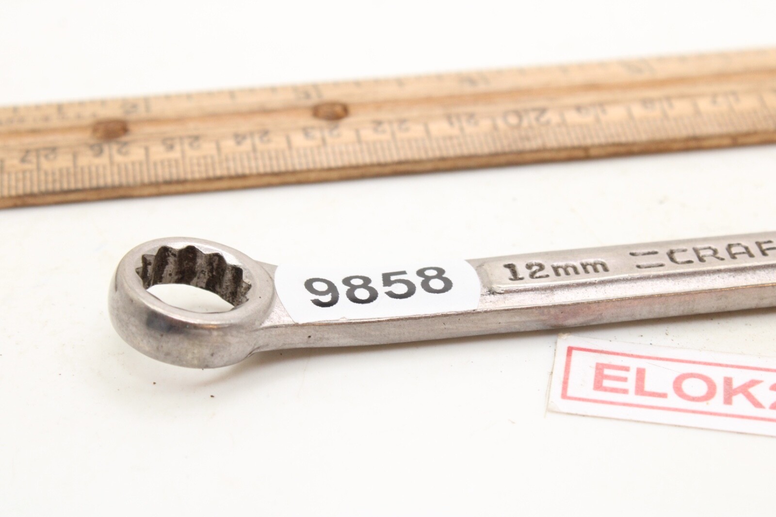 Craftsman -V^-42916 12mm 12 Point Metric Combination Wrench USA