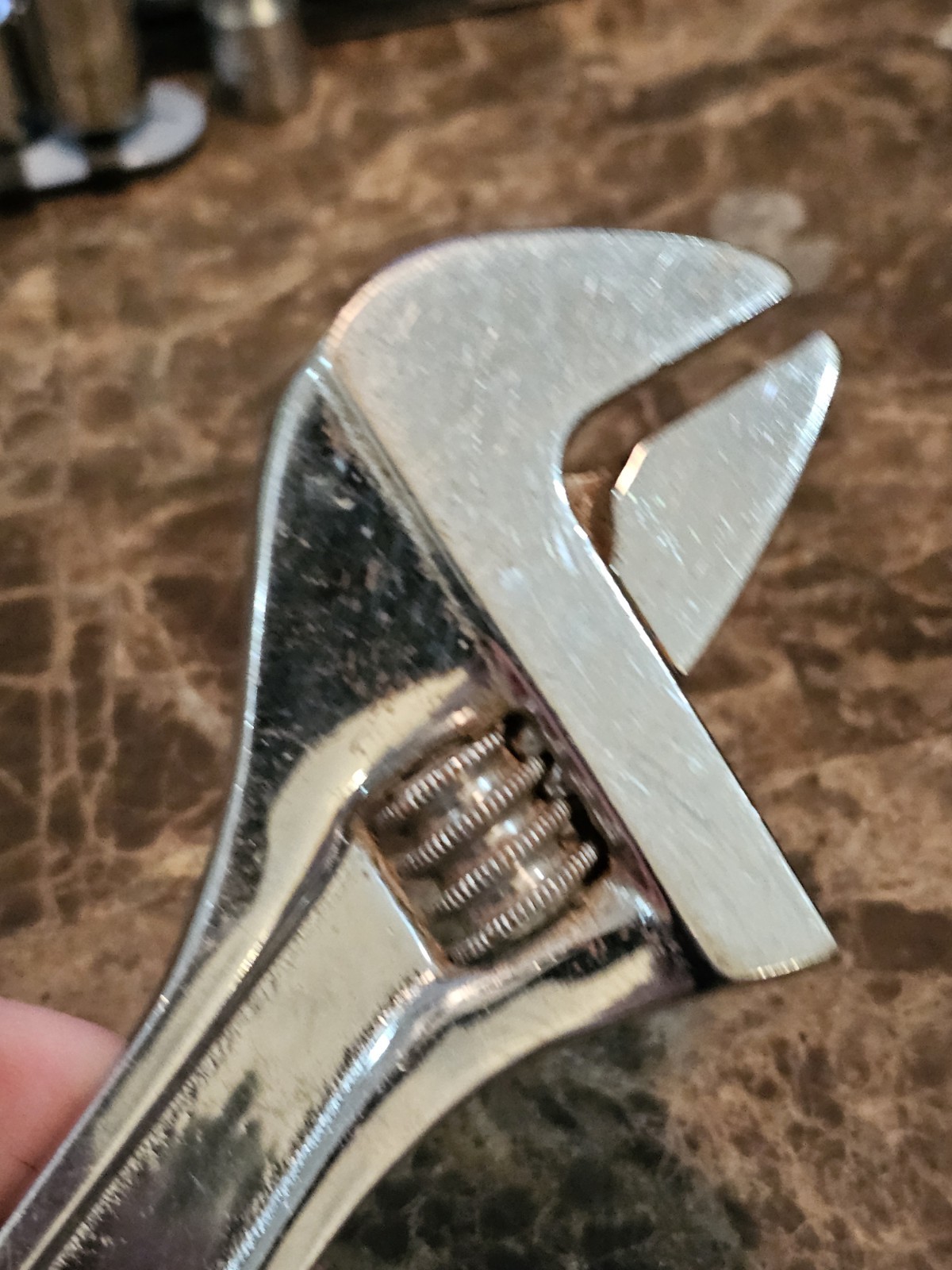 Snap On AD10 – 10″ Long (250mm) Chrome Adjustable Wrench