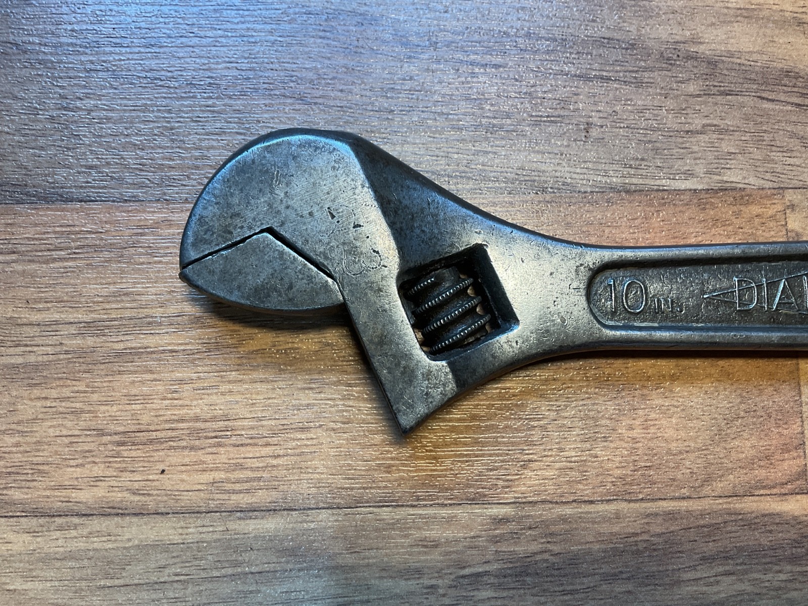 Vintage DIAMOND CALK HORSESHOE CO DULUTH, MINN 10″ Adjustable Wrench Vintage USA