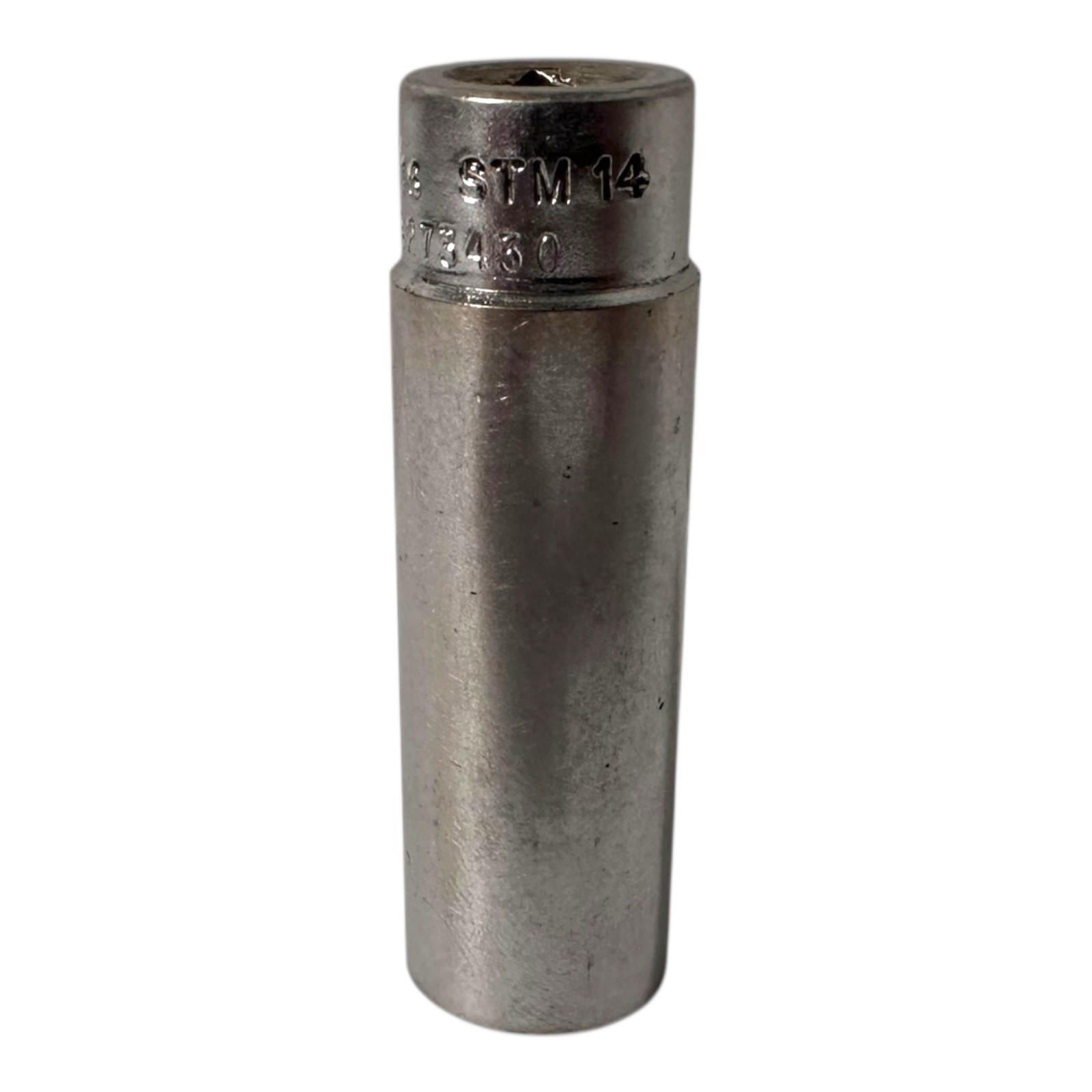 Snap On Tools STM14 7/16″ SAE Flank Drive Deep Socket 1/4″ Drive 6 Point USA