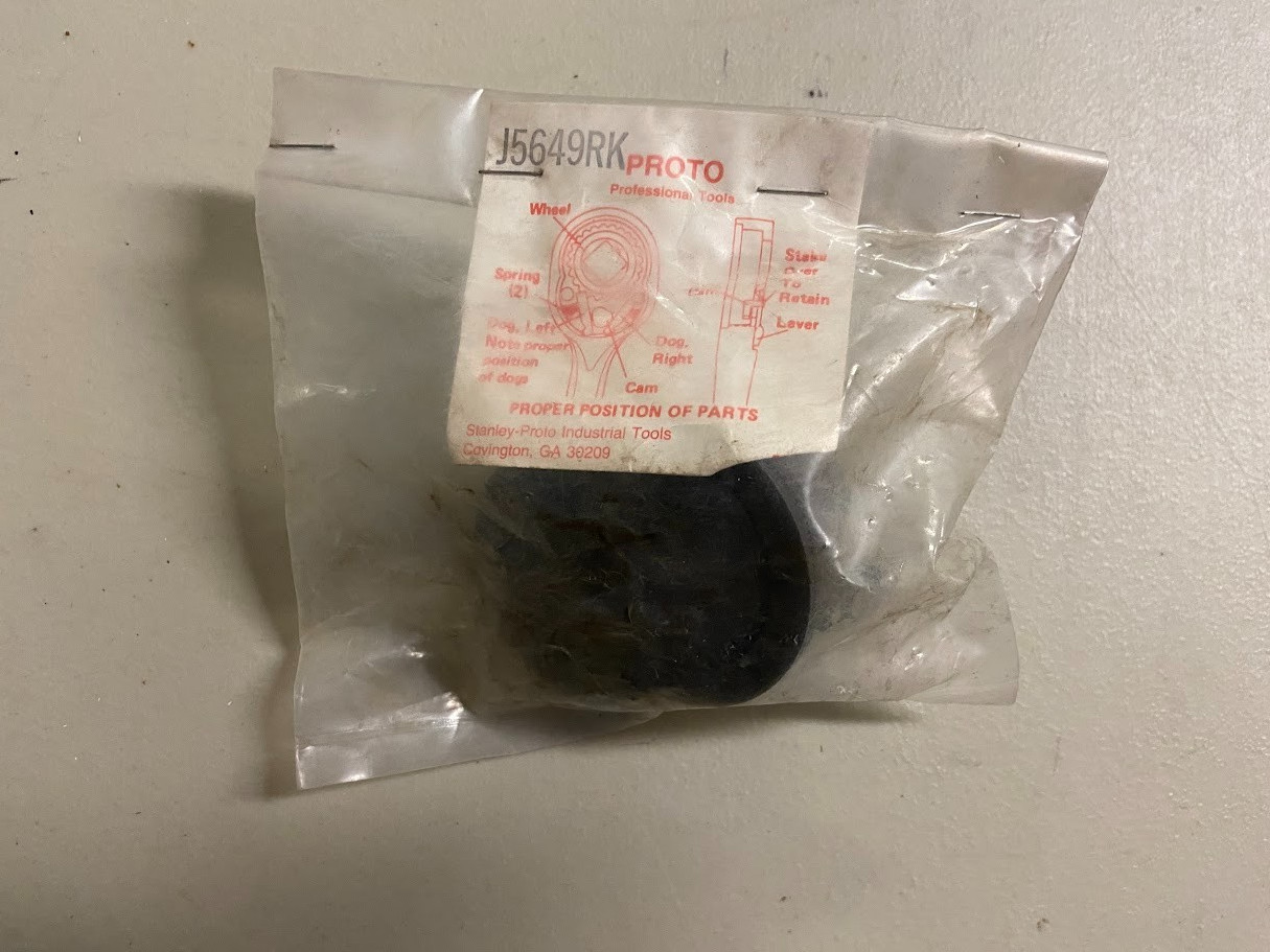 NOS Proto 5649RK 3/4″ Inch Drive Ratchet Repair Kit Fits OEM #5649