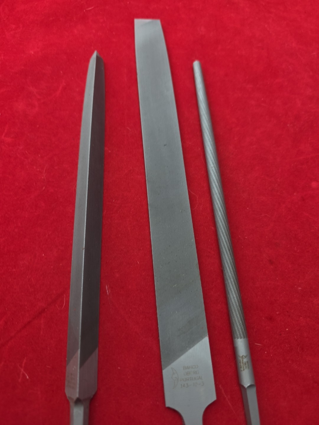 Tools 3pc Assorted File Set w/ Blue-Point Adjustable File Handle GA98A