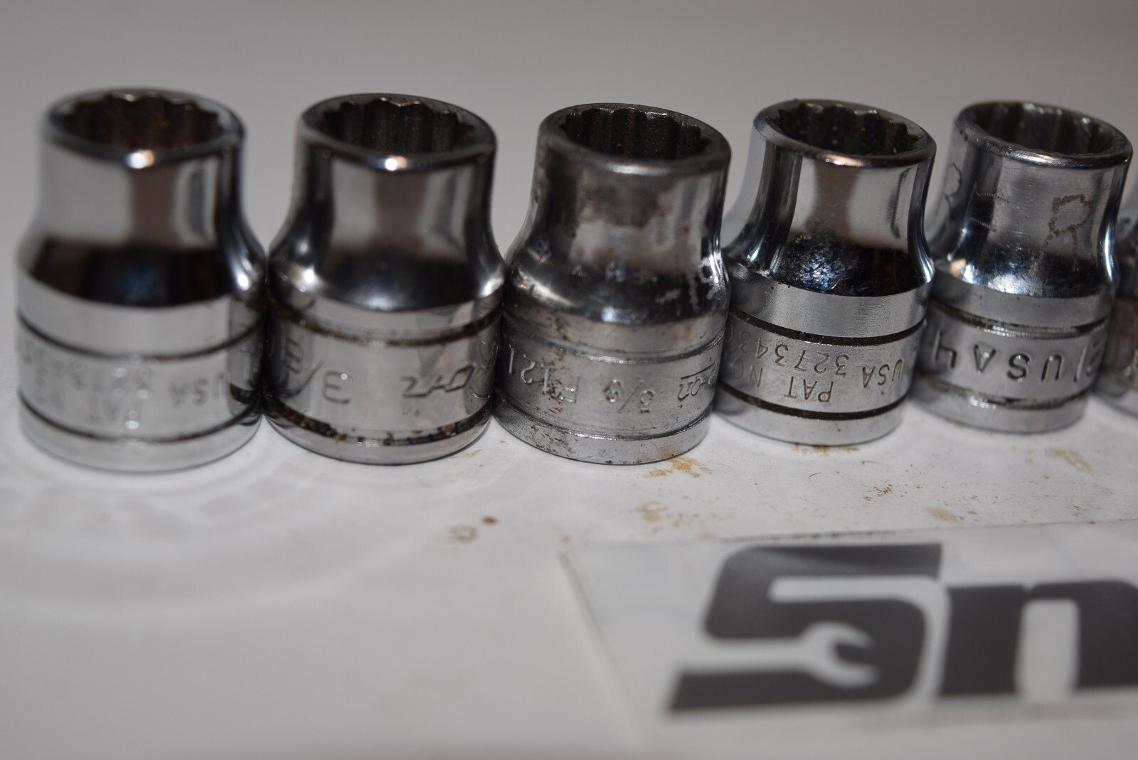 Snap-On F121 3/8″ Drive 12-Point SAE 3/8″ Flank Drive® Shallow Socket