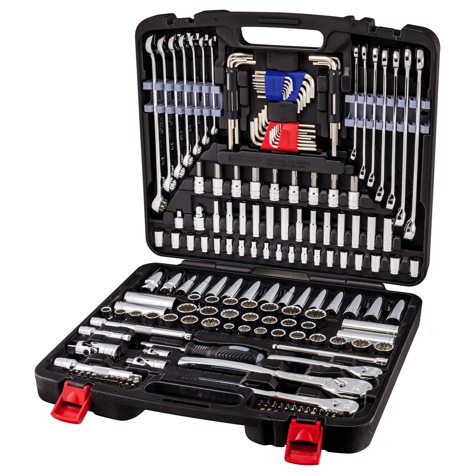 Powerbuilt 200 Piece Master Mechanic’s Service Tool Set – 642472