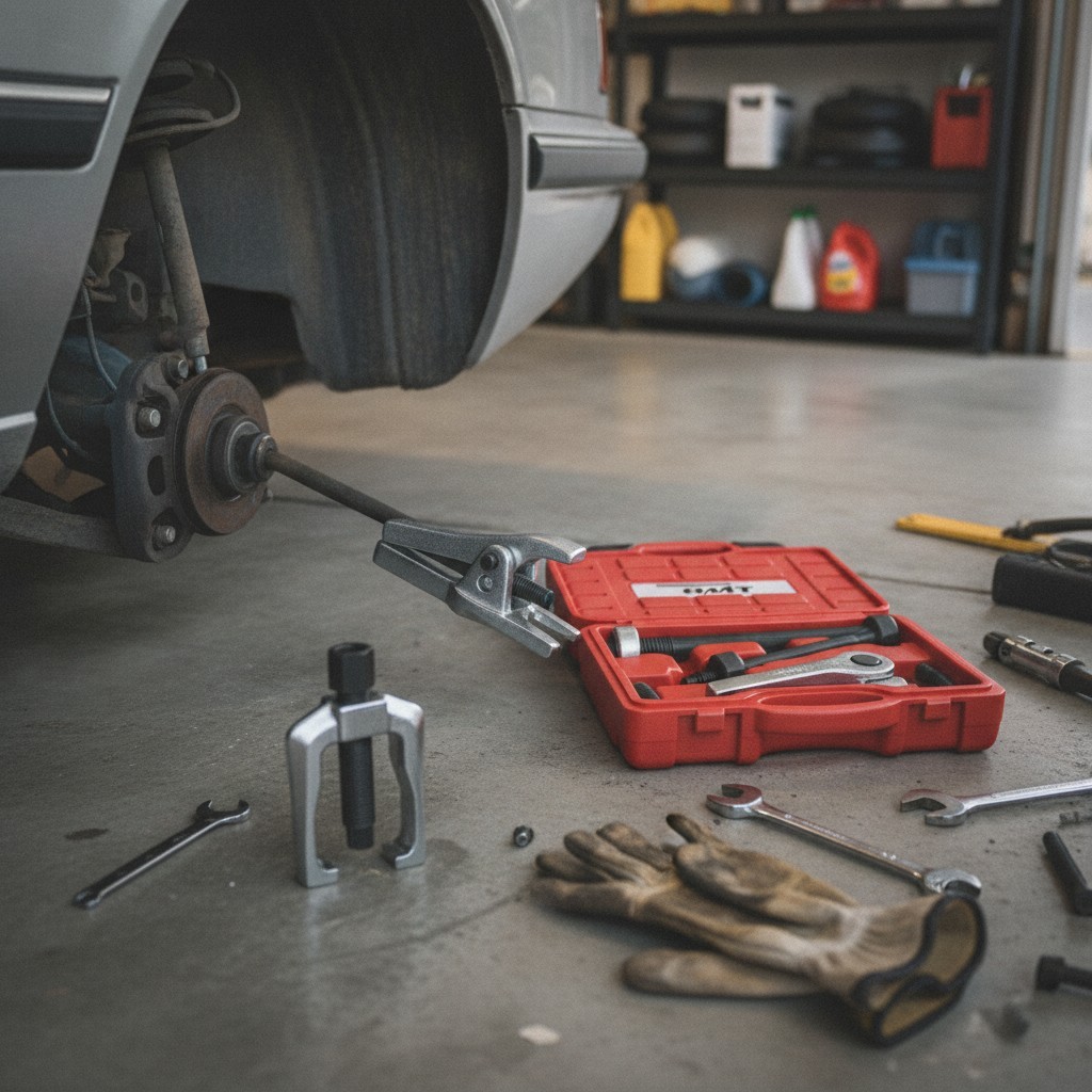 Professional-Grade Pitman Arm Puller and Tie Rod Tool Set for All Vehicles