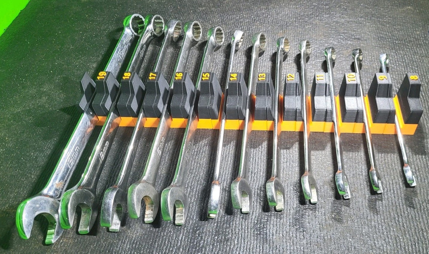 Adjustable Interlocking Wrench Organizers 8-19mm