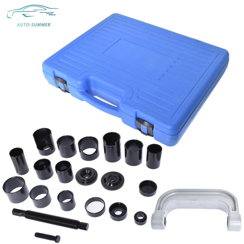 21PCS Auto Repair Service Removal Ball Joint Press Tool Kit & Master Adapter Set