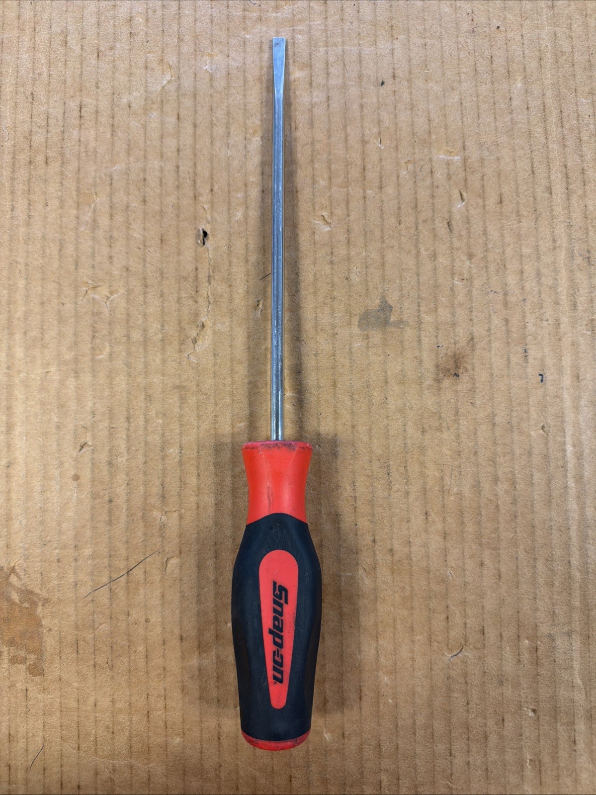 (F3426) Snap-on SGD480B Flathead SCREWDRIVER 7/32 Slotted Regular Red 12.5″