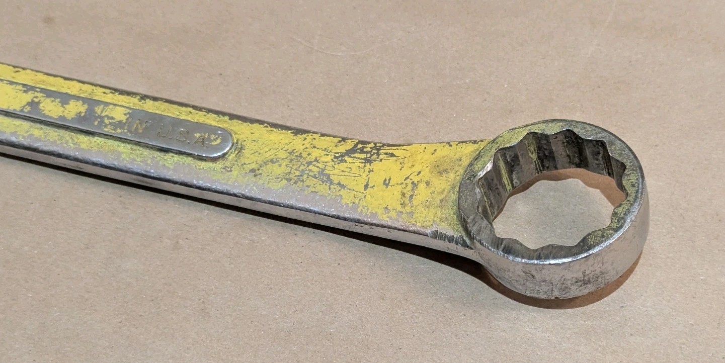 S-K Tools 1-1/2″ Alloy SAE Combination Wrench 12 point C-48 SK USA