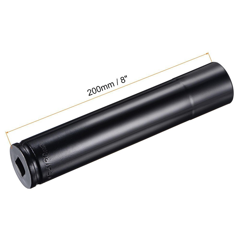 1/2″ Drive 30mm Deep Impact Socket CR-V Steel 200mm Length 6-Point Metric Sizes