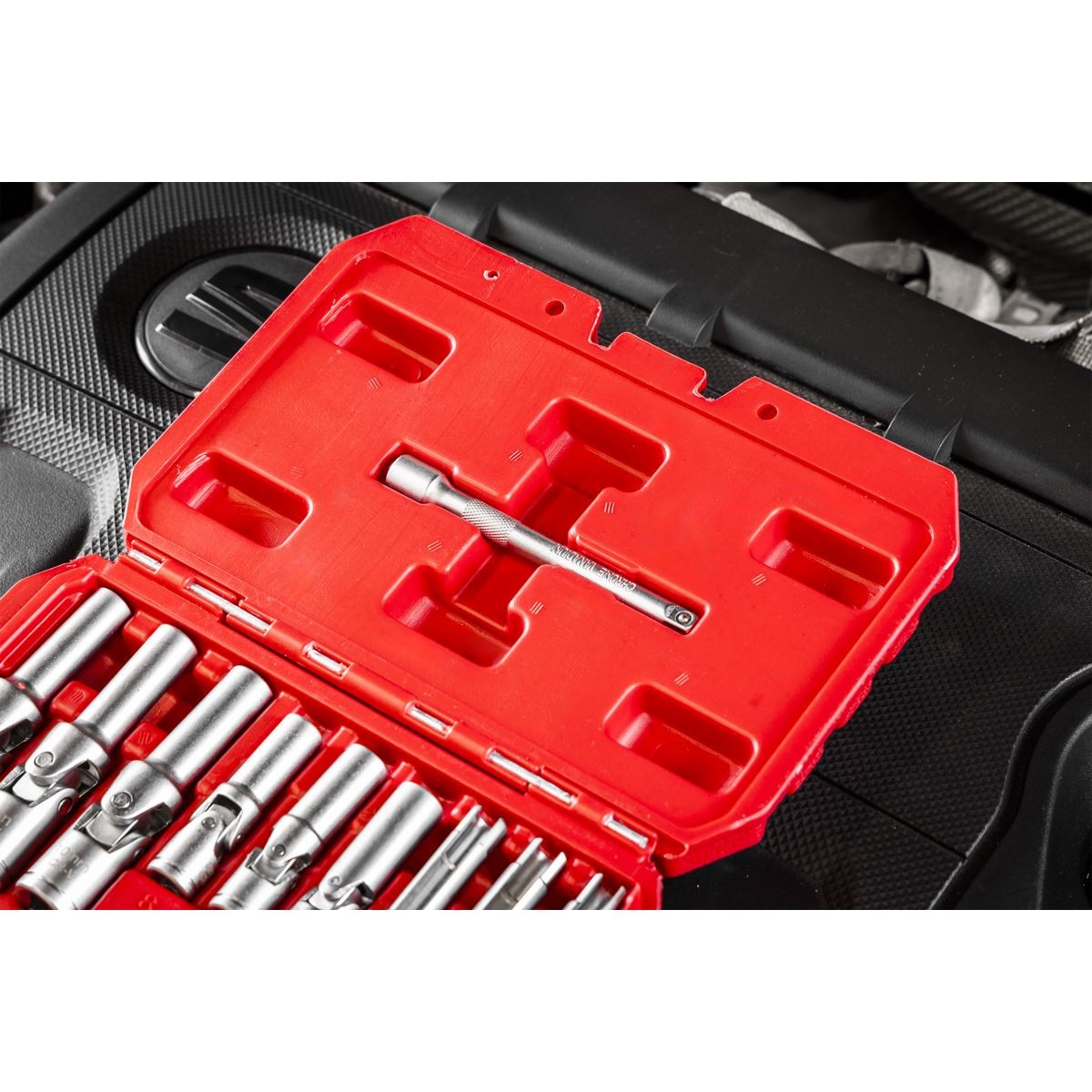 Sealey Glow Plug Socket Set 18pc 1/4″Sq & 3/8″Sq Drive
