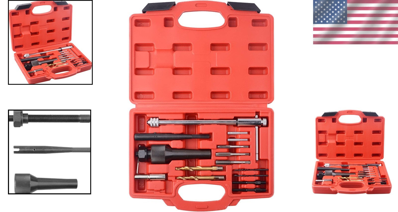 High-Quality Steel Glow Plug Extractor