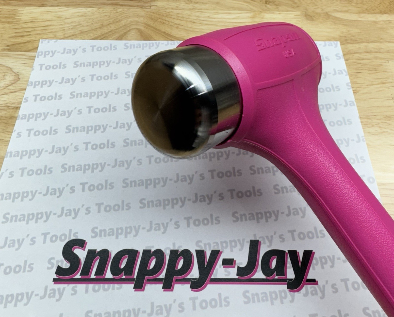 Snap-on Tools USA NEW ELECTRIC PINK 56oz Ball Peen Dead Blow Hammer HBBD56EP
